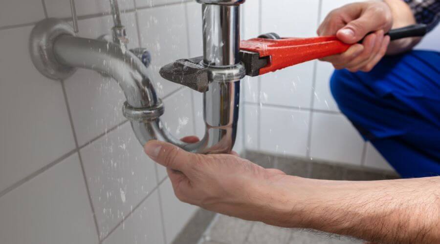 Indoor tankless water heater installation in Coffee Creek, MT